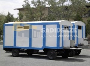 نمونه کار کانکس چرخدار - سدید سازه - تصویر 1