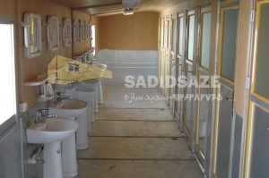نمونه کار کانکس سرویس بهداشتی - سدید سازه - تصویر 1