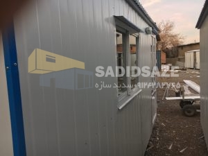 نمونه کار کانکس کارگاهی - سدید سازه - تصویر 1