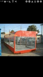 نمونه کار کانکس ایستگاه دوچرخه - سدید سازه - تصویر 1