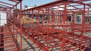 نمونه کار اسکلت کانکس - سدید سازه - تصویر 8