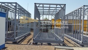 نمونه کار اسکلت کانکس - سدید سازه - تصویر 5