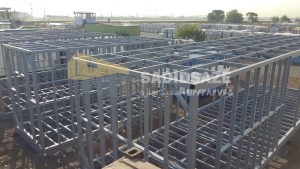نمونه کار اسکلت کانکس - سدید سازه - تصویر 3