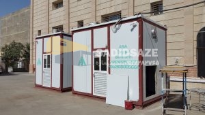 نمونه کار کانکس اجرا در محل - سدید سازه - تصویر 14