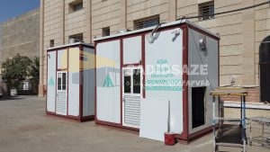 نمونه کار کانکس اجرا در محل - سدید سازه - تصویر 4